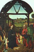 Petrus Christus The Nativity _2 oil on canvas
